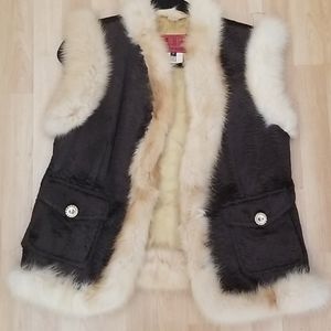 ISIS couture vest fur small